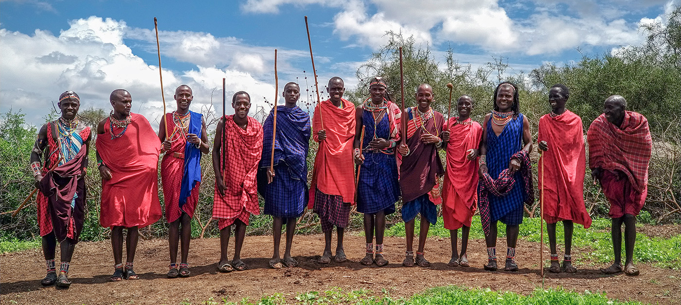 Masajowie z Kenii Stachowiak Mariusz fotografia mobilna